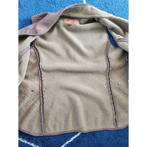 OutBack Trading Co. Brown Insulated Women's Suede Vest Xl - Picture 10 of 10